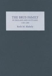 Cover of: The Brus family in England and Scotland, 1100-1295