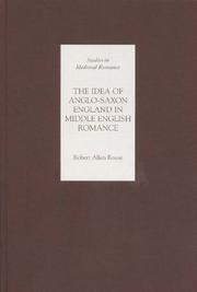 Cover of: The Idea of Anglo-Saxon England in Middle English Romance