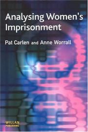 Cover of: Analysing women's imprisonment