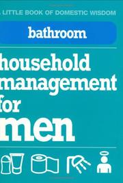 Household management for men