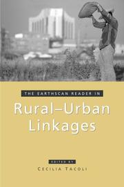 The Earthscan reader in rural-urban linkages