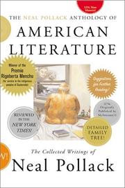 Cover of: The Neal Pollack anthology of American literature