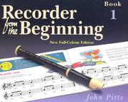 Cover of: Recorder from the Beginning: Book 1 (Recorder from the Beginning)