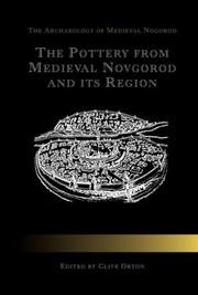 The pottery from medieval Novgorod and its region