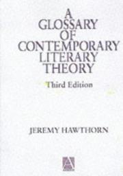 A glossary of contemporary literary theory