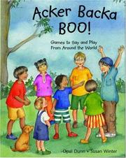 Cover of: Acker Backa Boo!: Games to Say and Play From Around the World