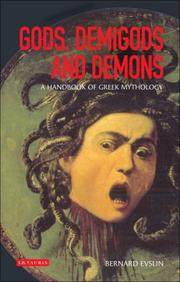 Cover of: Gods, Demigods and Demons: A Handbook of Greek Mythology