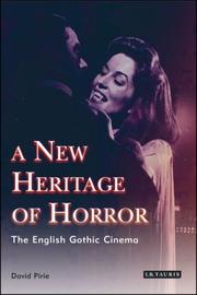 Cover of: A New Heritage of Horror