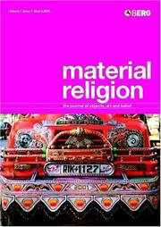 Cover of: Material Religion: Volume 1 Issue 1: The Journal of Objects, Art and Belief (Material Religion)