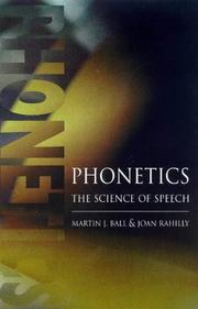 Phonetics : the science of speech