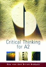 Critical thinking for A2