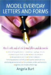 Model everyday letters and forms : how to write and set out formal letters and documents