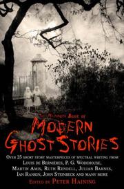 Cover of: The Mammoth Book of Modern Ghost Stories by Peter Høeg
