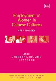 Employment of women in Chinese cultures : half the sky