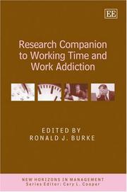 Research companion to working time and work addiction