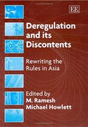 Deregulation and its discontents : rewriting the rules in Asia