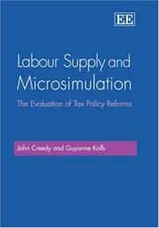Labour supply and microsimulation : the evaluation of tax policy reforms