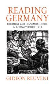 Reading Germany : literature and consumer culture in Germany before 1933