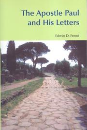 Cover of: The Apostle Paul and his letters
