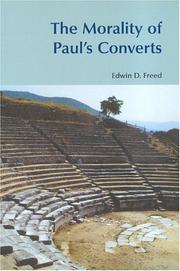 Cover of: The Morality Of Paul's Converts (Bibleworld) (Bibleworld)