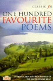 Classic FM one hundred favourite poems