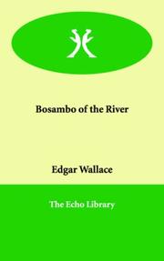 Bosambo of the river by Edgar Wallace