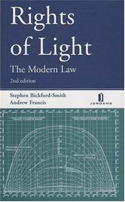 Rights of light : the modern law