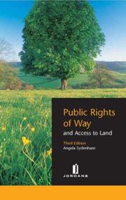 Public rights of way and access to land