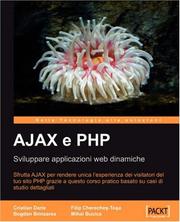 Cover of: AJAX e PHP: Sviluppare applicazioni web dinamiche