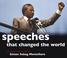 Cover of: Speeches That Changed the World