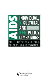 AIDS : individual, cultural and policy dimensions
