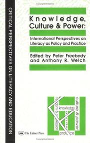 Knowledge, culture and power : international perspectives on literacy as policy and practice