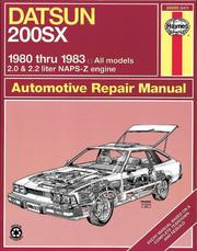 Cover of: Datsun 200 SX owners workshop manual