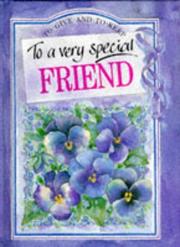 To a very special friend