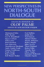Cover of: New perspectives in north-south dialogue: essays in honour of Olof Palme