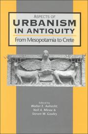 Urbanism in antiquity : from Mesopotamia to Crete