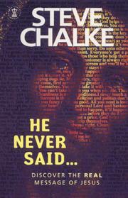 He never said_ : discover the real message of Jesus