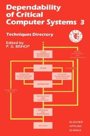 Dependability of critical computer systems : guidelines