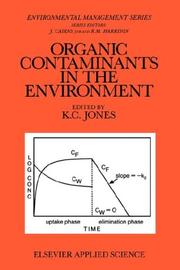 Organic contaminants in the environment