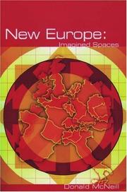 Cover of: New Europe: imagined spaces