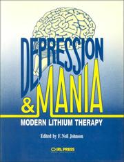 Depression & mania : modern lithium therapy