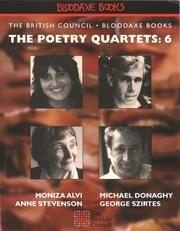 Cover of: The Poetry Quartets 6 by Donaghy, Michael., Anne Stevenson