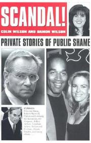 Cover of: Scandal!: Private Stories of Public Shame