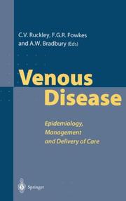 Venous disease : epidemiology, management and delivery of care