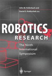Cover of: Robotics Research: The Ninth International Symposium