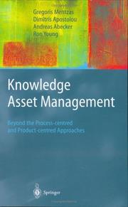 Cover of: Knowledge Asset Management