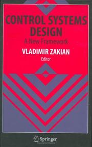 Cover of: Control Systems Design | Vladimir Zakian