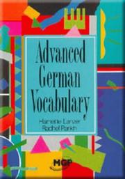 Advanced German vocabulary