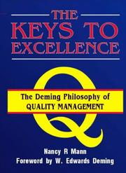The keys to excellence by Nancy R. Mann