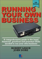Cover of: Running Your Own Business